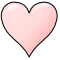 [pink valentine heart]