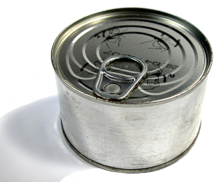 [stock photo of a food can]