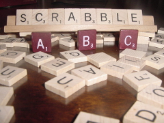 [stock photo of Scrabble tiles]